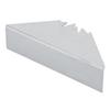 Triangular Napkin Holder Stainless Steel Stand Vertical Tissue Rack for Home Restaurant Hotel