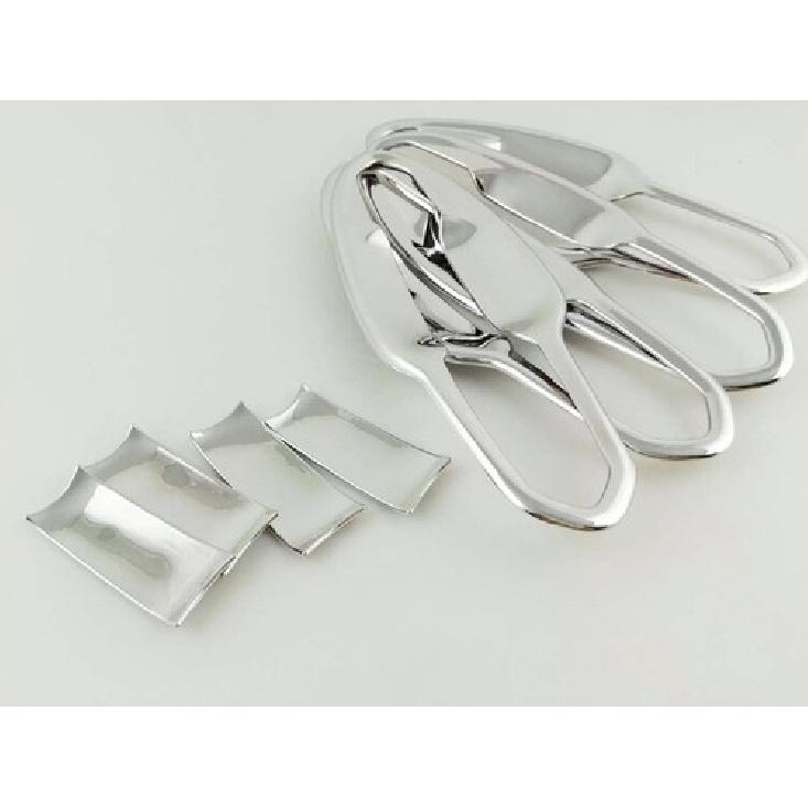 For Cadillac XT5 2016- 8PCS ABS Chrome Door Handle Bowl Trim Cover