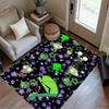 Zombie Invasion Floor Mat Perfect for Playrooms Bedrooms Balcony Study room Anti-slip Rug Anime Office Decor Wedding Party Gift