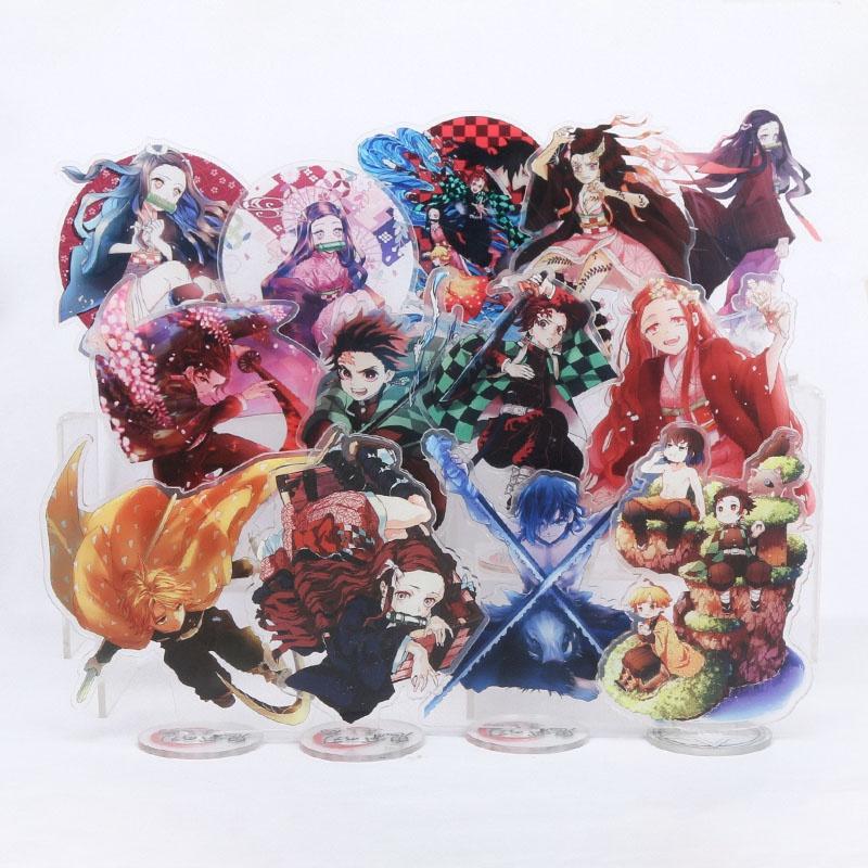 Exquisite Demon Slayer Kimetsu No Yaiba Kamado Nezuko Acrylic Figure With Smooth Edges