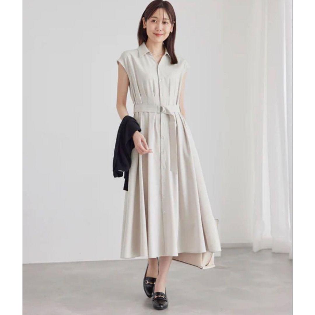 [Good Condition] ROP PICNIC Shirt Conscious French Sleeve Dress