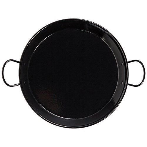 Poêle à paëlla - La valenciana - 30 cm - Acier émaillé - Compatible induction - Poignées céramique