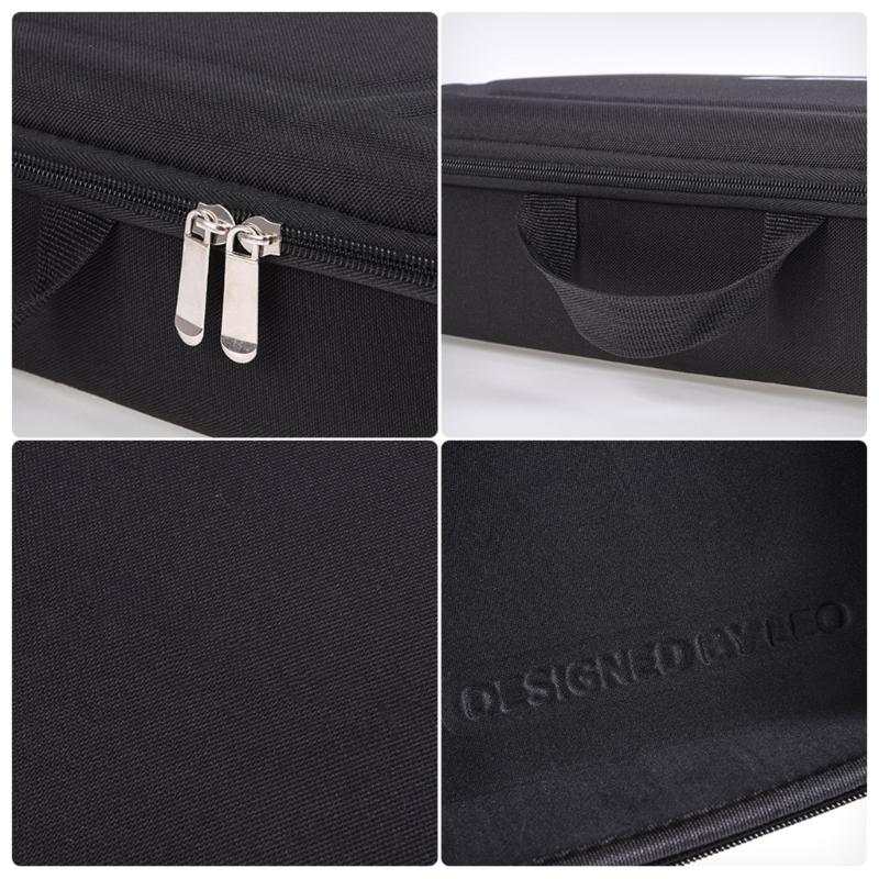 Portable Fishing Reel Box Outdoor Fish Hook Container  Portable Fishing Accessory Bag Water Drop Wheel Storage Container