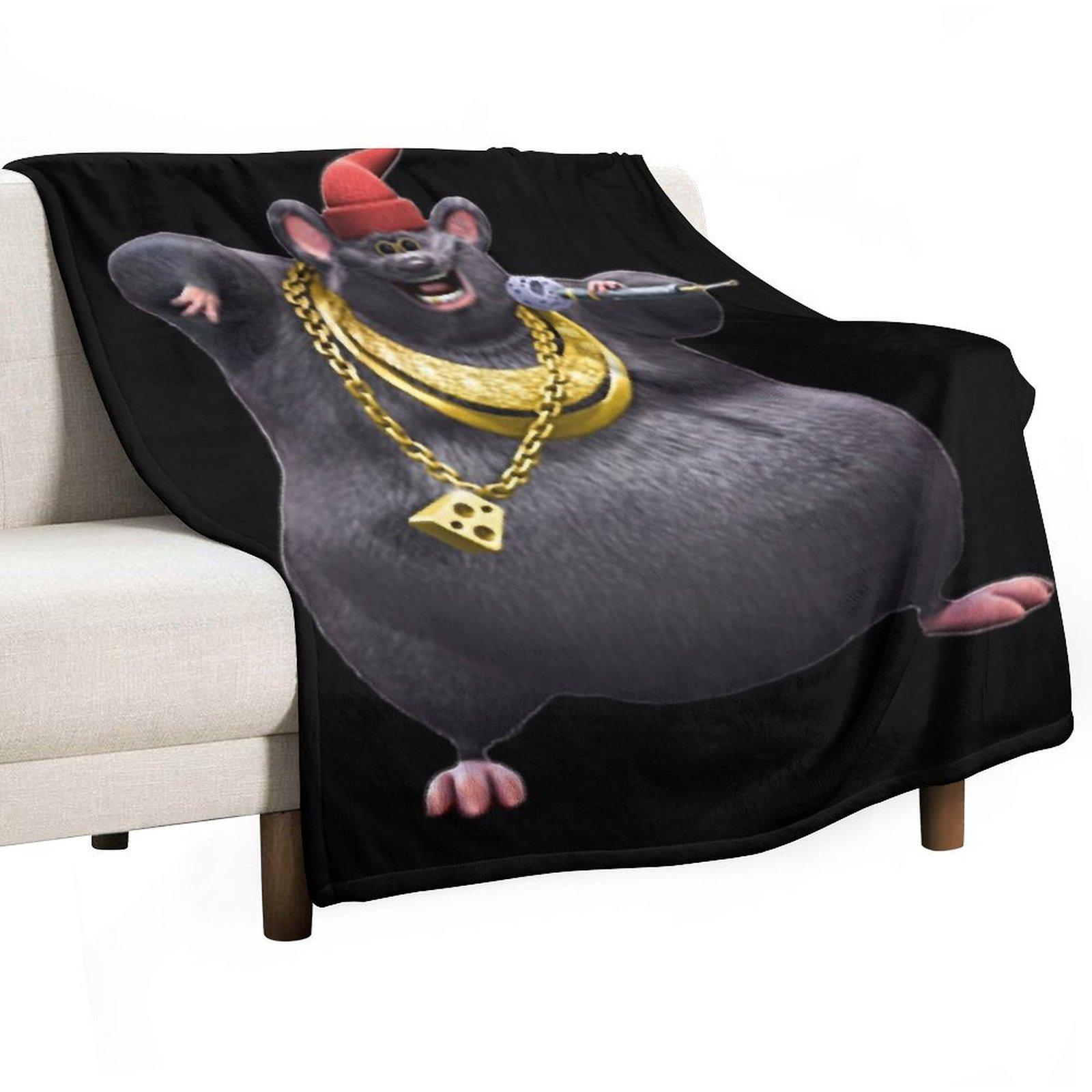 BIGGIE CHEESE Throw Blanket Luxury Thicken for winter Hairys wednesday Blankets 30x40in