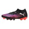 Puma Future 8 Comfortable Versatile Soccer Shoes Men Soccer Shoes Black Purple 108140-01