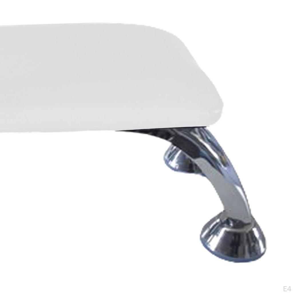 Podpórka pod dłonie do manicure, podłokietnik do paznokci, skóra PU, antypoślizgowa, mata stołowa, do