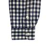 Mackintosh Sanyo Shokai Gingham Check Long Sleeve Shirt 38 White X Navy Women Used