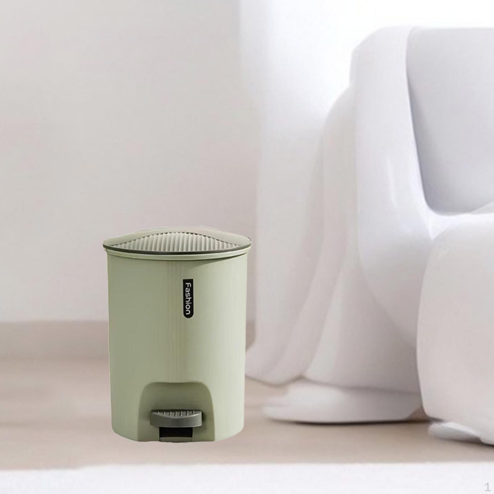 

Мусорное ведро с педалью, мусорное ведро со съемным внутренним ведром и крышкой, мусорное ведро для помещений зелёный