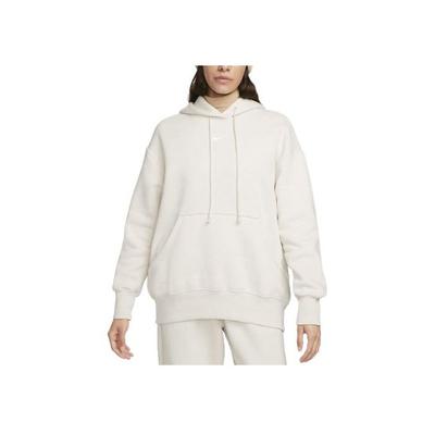 Womens Phoenix Fleece Oversized Pullover Hoodie Light Orewood Brown/Sail Women Streetwear DQ5860-104