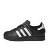 Adidas Originals Superstar 2 Night Star Pattern Abrasion Resistant Low top Skateboard Shoes Women's Black White JI0079(Team581)