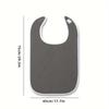 4pcs Adult Bibs, Apron Bib For Men And Women, Suitable For Seniors, Stain Resistant Diet Cloth