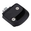 Camper Door Latch Zinc Alloy Black Powder Coating with 2 Keys for Large Vehicles