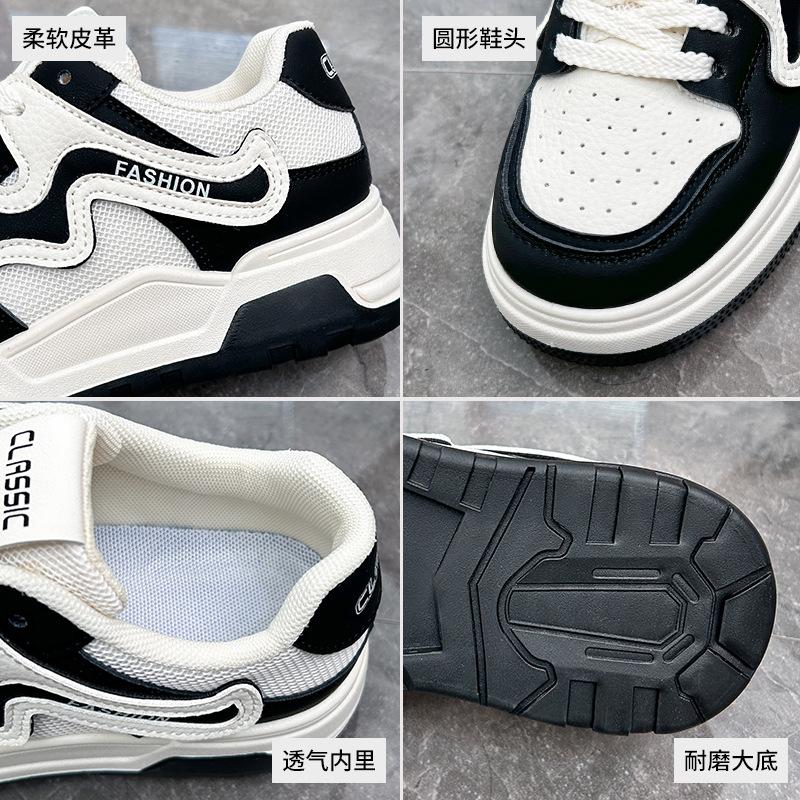 White Shoes for Women  New Spring Students Korean Style Versatile Casual Ins Trendy Platform Fashion Sneakers Kt2618