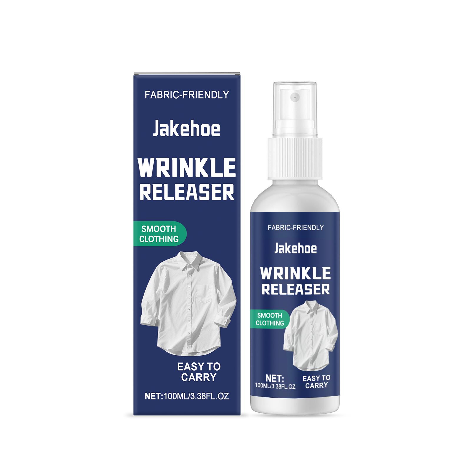 Wrinkle Releaser Spray - Fast Wrinkle Remover for Multiple Fabrics - Iron-Free Essential for Travel & Business Trips 100ml
