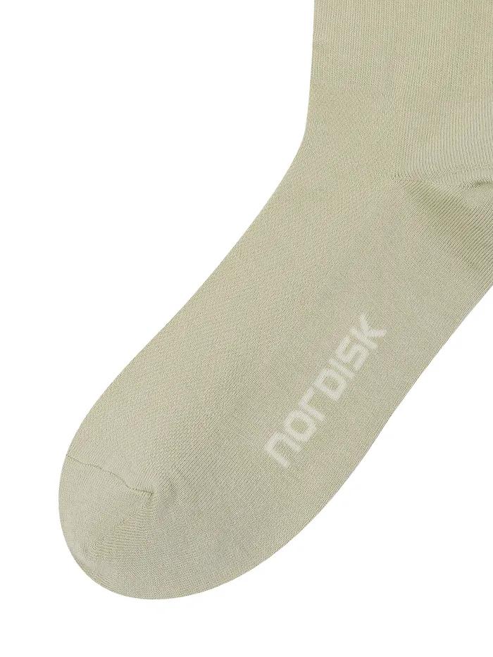[Picnic] Mesh Mid Socks_Light Khaki_OWS26S21K6