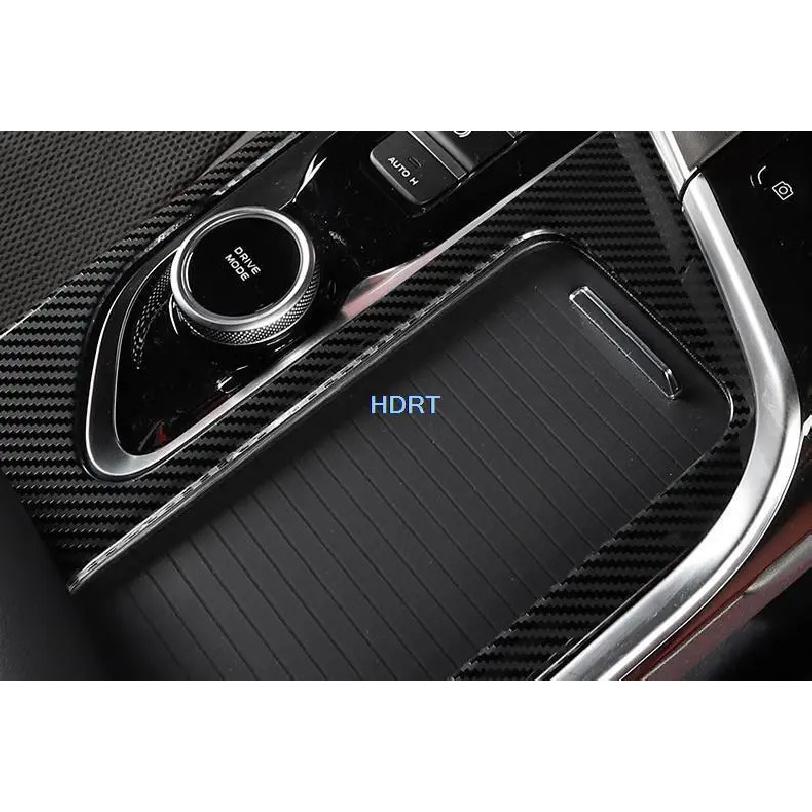 Rear Air Outlet Glass Switch Gear Water Cup Frame Carbon Fibre Interior For Changan UNIT UNI-T  + Car Accessories Styling