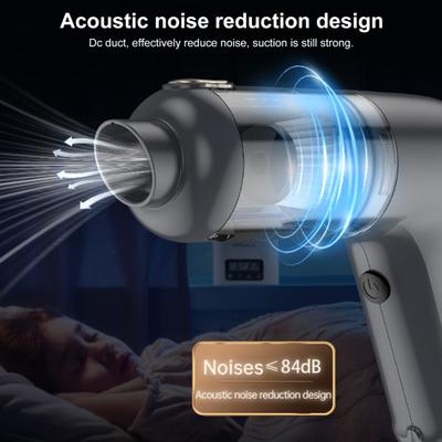 Car Vacuum Cleaner Cordless Portable Dual Filtration System 5500PA Suction Power Rechargeable Handheld Vacuum Dust Remover