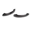 Car Side Door Handle Cover Trim For Smart ForTwo 2007-2015 Carbon Fiber ABS 2PCS