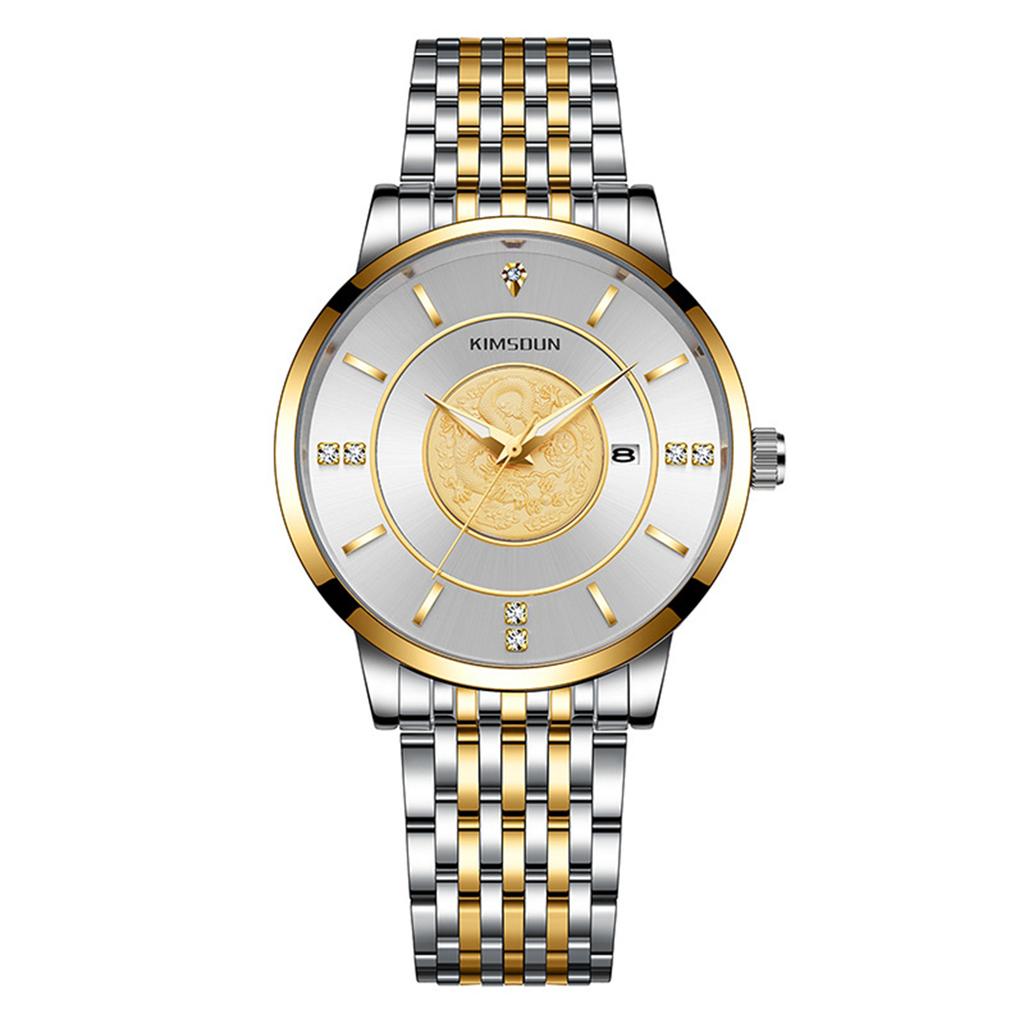 Herren Wasserdicht Leuchtend Lauf Wecker Uhr