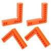 10Pcs 90Degree Rightangle Auxiliary Positioner Woodworking Tool Square Angle Ruler Holder