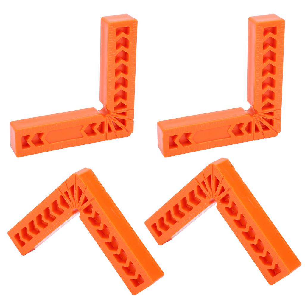 10Pcs 90Degree Rightangle Auxiliary Positioner Woodworking Tool Square Angle Ruler Holder