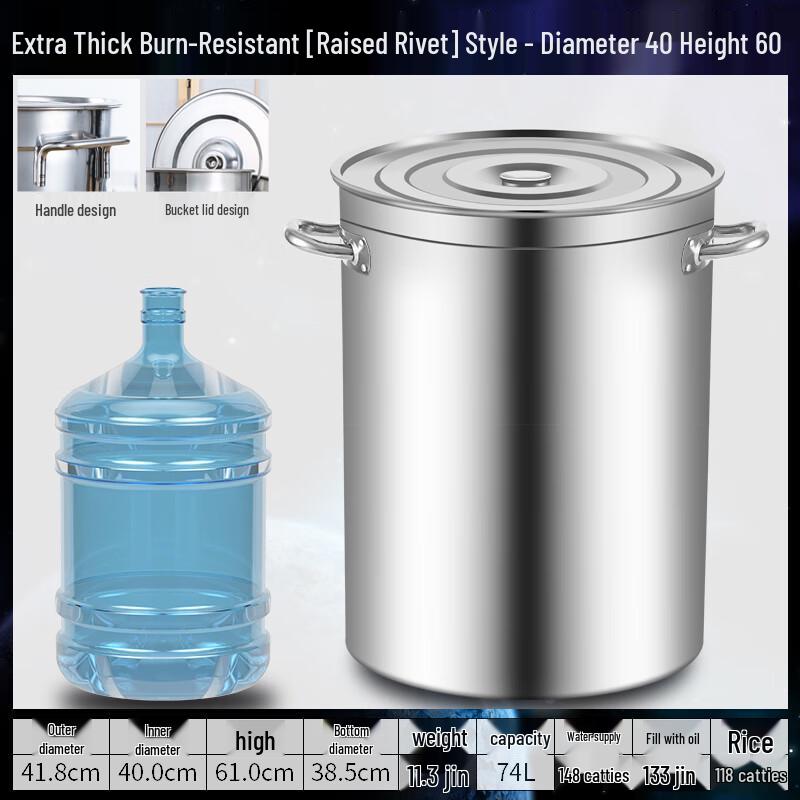 Yihuan Commercial Stainless Steel Stock Pot