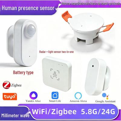 Zigbee/WiFi Millimeterwellen-Radarlicht- und Personensensor für Smart Homes