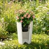 Pflanzeinsatz-Erhöhung Verstellbare Pflanzen-Erhöhung Innen für Blumentopf Robuste Blumentopf-Erhöhung mit Hakenketten für 12-18 Zoll breite Öffnung Hohe Pflanzentöpfe