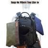 Spacious 12x1x8 Inch Waxed Canvas Tool Pouch with 30% Extra Capacity Secures Full Size Tools Heavy Duty Construction
