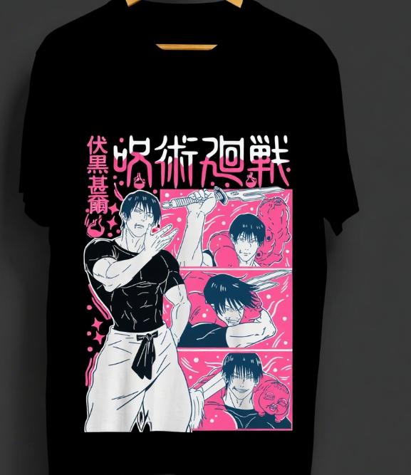 

Trend Summer 2025 Cosplay Anime Fushiguro Toji T-shirt Jujutsu Kaisen Anime Horror Gifts Short Sleeves All Sizes Graphic TShirts S