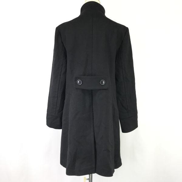 USED/LENER CORDIER Cashmere Wool Coat Women’s L-XL Navy France/Japan