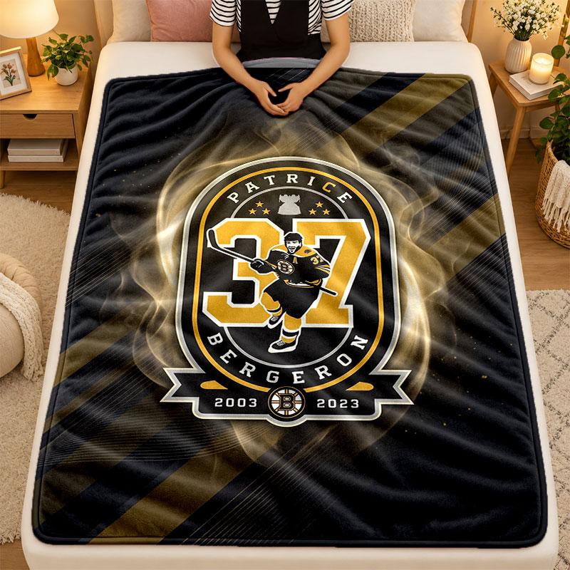 Flanell-DeckeBoston Bruins Warme Weiche Überwurfdecke für drinnen Sofa Bett Wohnzimmer