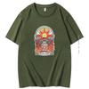 Dark Souls 3 Church Of The Sun Graphic Tshirts Praise The Sun Youth Tees Harajuku Cotton Short Sleeve Tshirts Mens Clothes