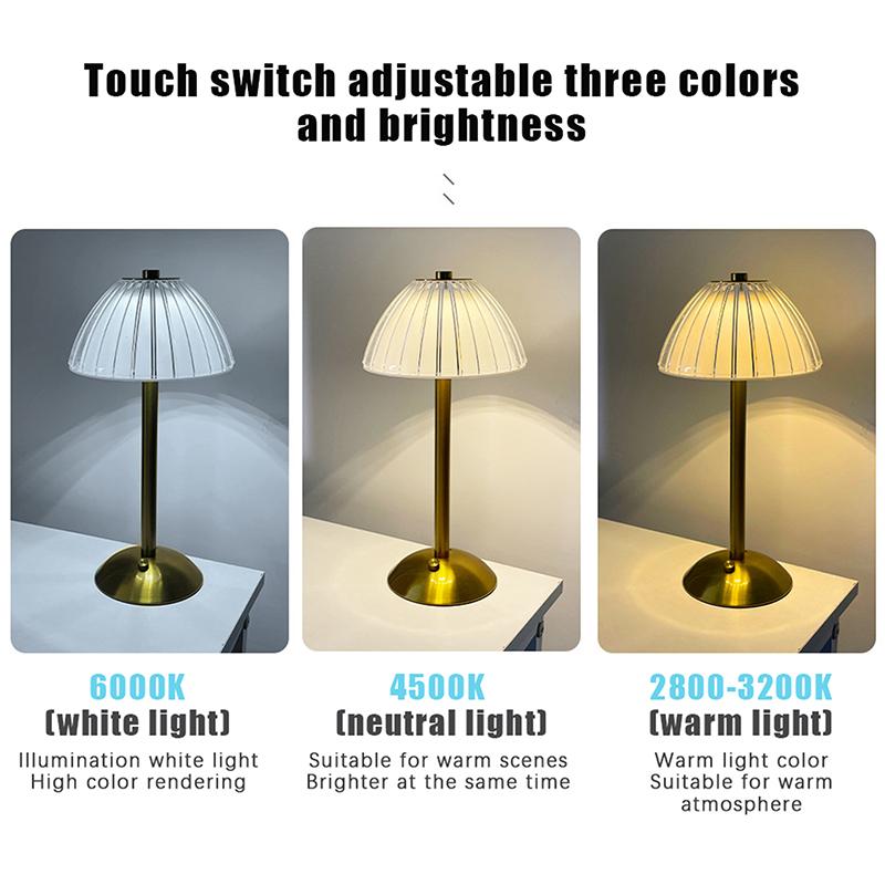 Lampă de Masă Birou LED Stil Retro Bar Reîncărcabilă Lumină Decor Cameră Lampă Camping Lumini Dormitor Cafea Decor Cameră Lumini de Noapte