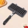 Rectangle Waffle Baking Pan Cast Aluminum Waffle Maker Machine Easy Clean Sandwich Maker  Baking