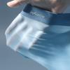 3pcs Men's Underwear Summer Thin Ice Silk Seamless Flat Corner Pants for Teenagers Loose and Breathable Square Corner Shorts Boxer Brief