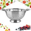 Kinghoff KH-2068 Stainless Steel Colander with Handles, 19 Cm