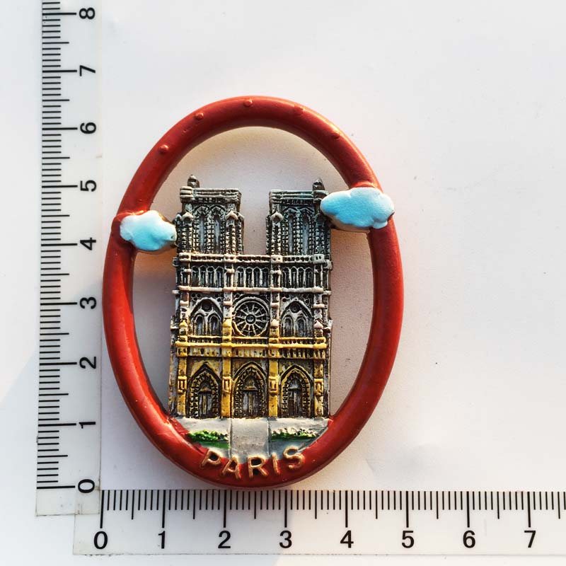 France Travelling Fridge Stickers Creative French Cities Tourist Souvenirs Fridge Magnets Birthday Gifts Magnetic Stickers