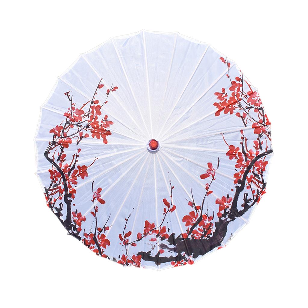 Chinese Oiled Paper Umbrella Japanese Women Decorative Umbrella for Costumes Photography Bridesmaids Party Scenery
