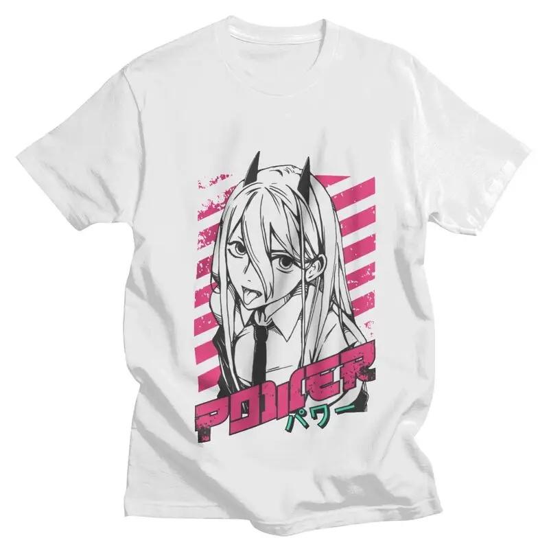 Japanese Anime Chainsaw Unisex Graphic Print T Shirt Unisex Unisex Fashion Casual Crew Neck Short Sleeve Plus Size Unisex T Shirt