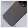 Ultrathin Simple For Magsafe Phone Case for Iphone 16 Pro Max 15 14 13 12 Matte Hit Lens Wireless Charging Hard PC Cover