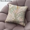 Vintage Floral Pillow Covers Pattern Cushion Cover Suitable for Sofa Bedroom Car Pillow Cover