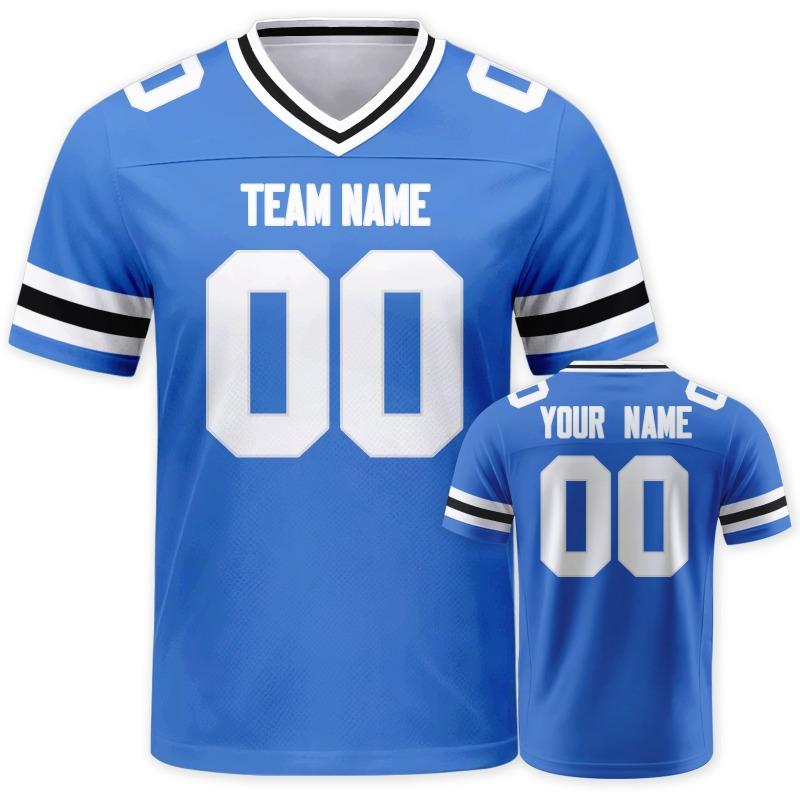Personalized Green American Football Shirt, Custom Football Jersey with Team Name Number, Game Day Gift for Men Women Kids