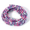 Decorative 6mm Round Jewelry Making Cords Colorful Ethnic Style Handmade Crafts Ribbon Multi-Color Cotton Cords Clothing Sewing