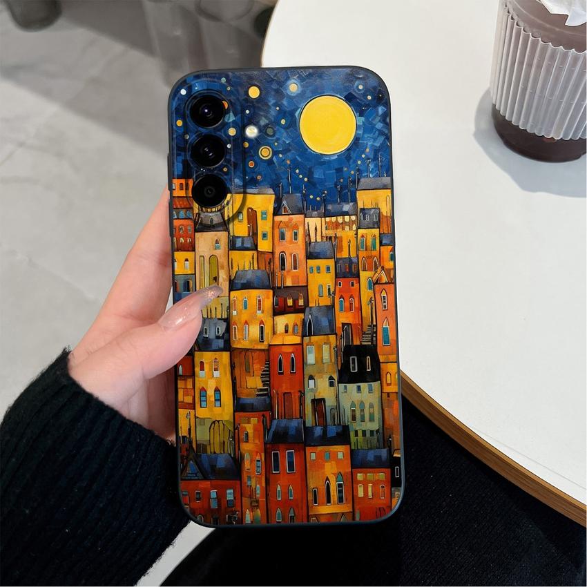 Phone Case For Samsung Galaxy A57 A37 A27 5G Cheerful Design Patterns Full Coverage Bumper For Samsung A 27 Soft Smooth Housing