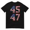 Trump 2024 Vintage T-Shirt - Classic Fit, Crew Neck, Black Adult