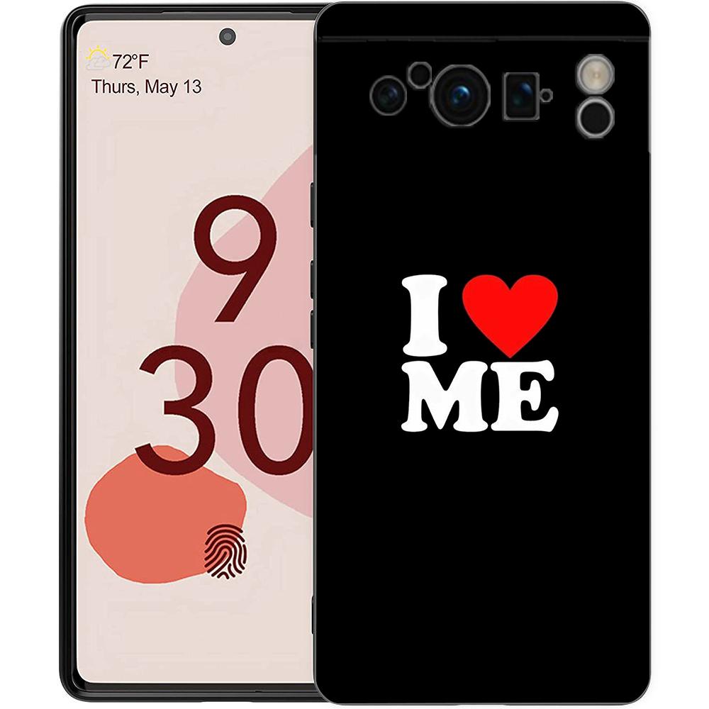 

Cute I Love My Girlfriend Boyfriend Phone Case For Google Pixel 9 8 7 6 Pro XL 8A 6A 7A 5G Soft TPU Black Cover Fundas Google Pixel 8