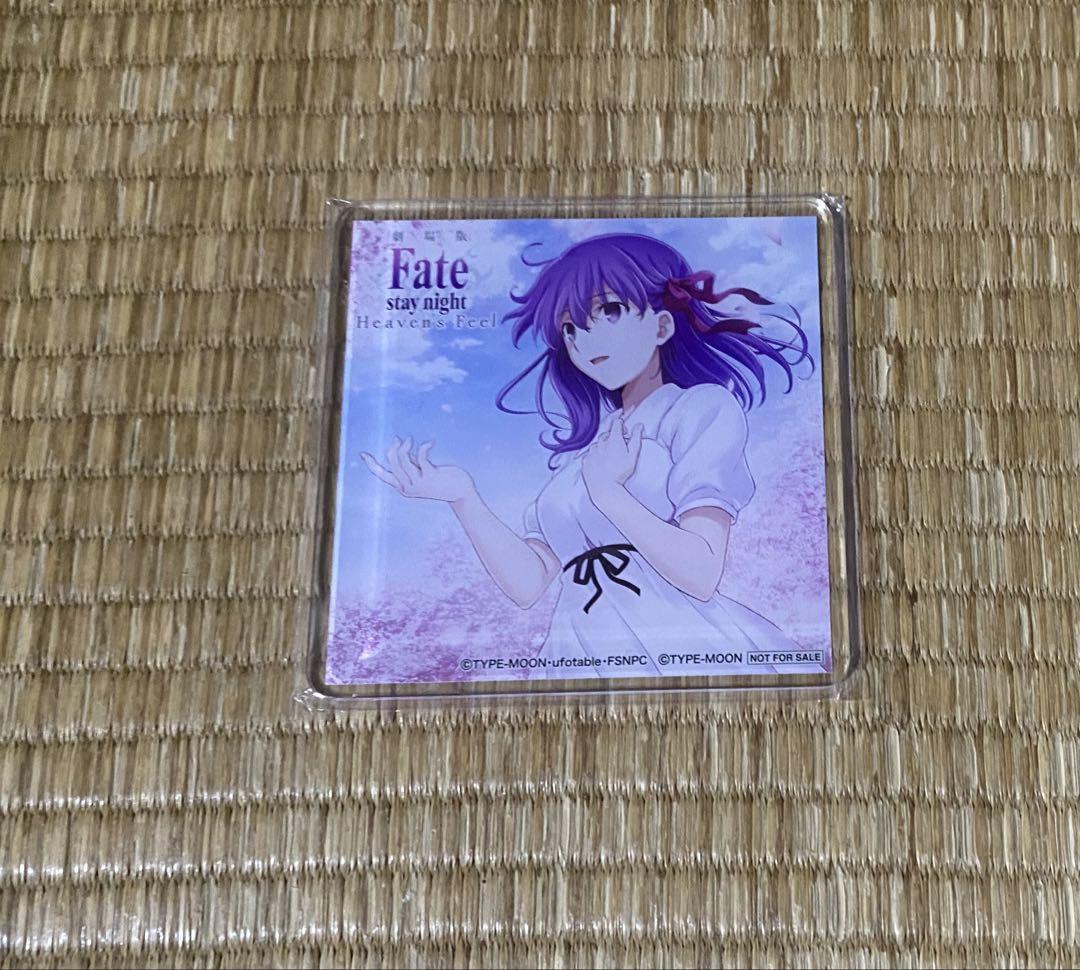 

[USED] Fate/stay night movie soundtrack bonus acrylic coaster