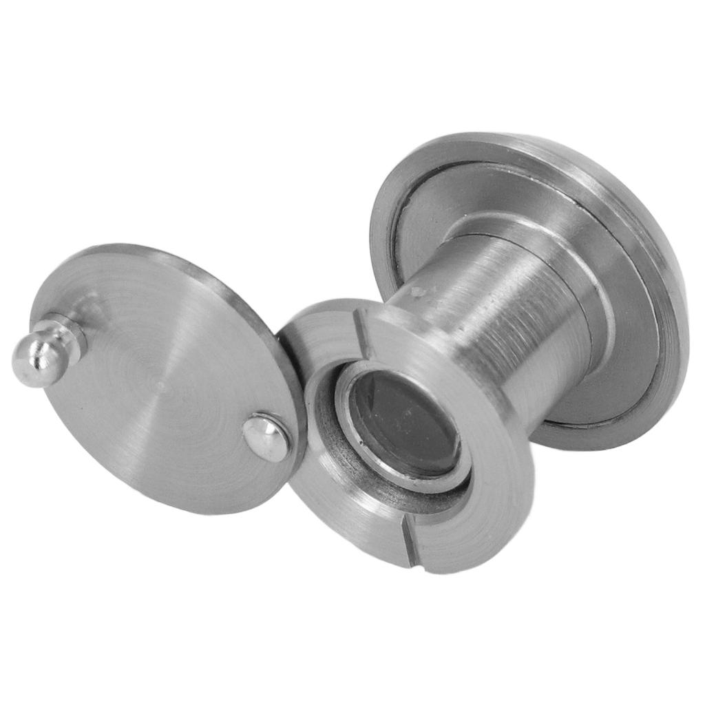 Safety Door Viewer Anti Theft Household Copper Door Viewer Peephole with Back Cover for Home Office