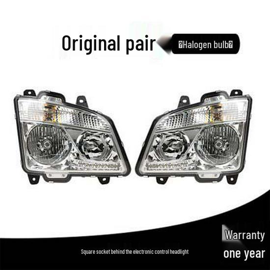 Jiefang JH6 Headlight Assembly for Heavy-Duty Truck: Qingdao Modified LED Accessories for New Model Front